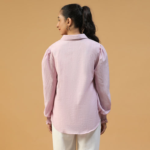 Organic Handwoven cotton shirt